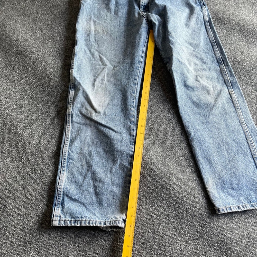 Wrangler Mens Regular Fit Light‎ Wash Blue Denim Jeans 36x30 Cotton 96501DS
